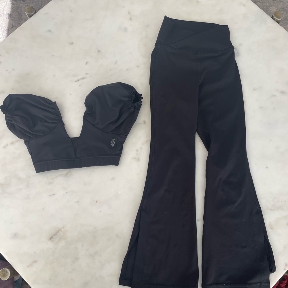 Black Two-Piece Set